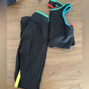 Splits59 Black and striped set